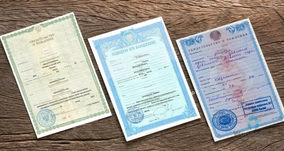 Перевод свидетельств о рождении и браке